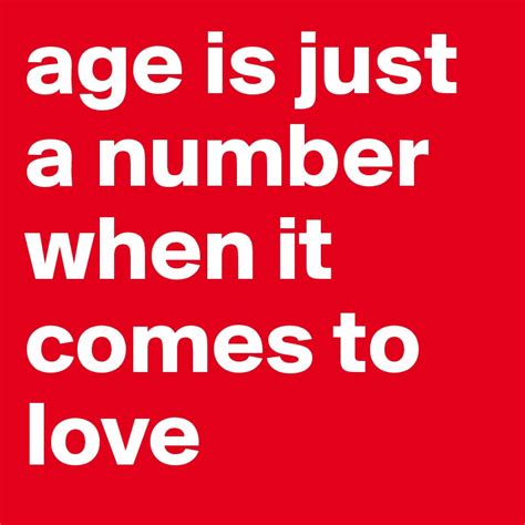 is age really just a number when it comes to dating